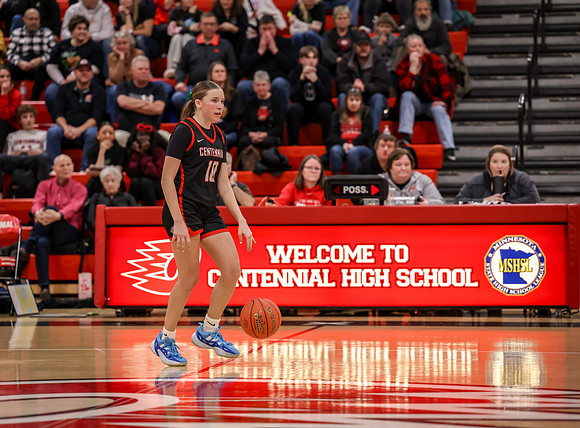 Centennial vs Blaine Girls Varsity Basketball 297