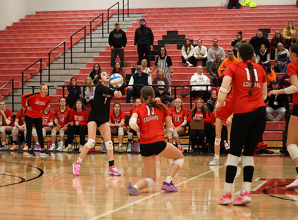 Centennial vs Anoka Girls Varsity Volleyball 395