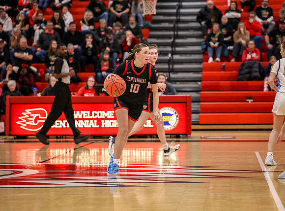 Centennial vs Blaine Girls Varsity Basketball 299