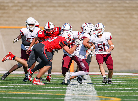Centennial vs Anoka JV Football 1236