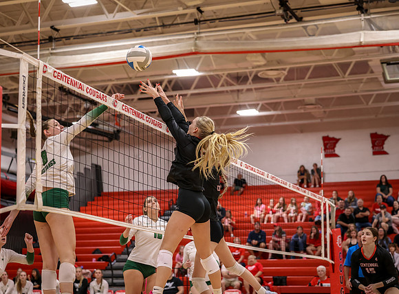 Centennial vs Mounds View Girls Varsity Volleyball 227