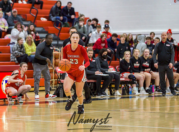Centennial vs Cambridge-Isanti Girls Varsity Basketball 071