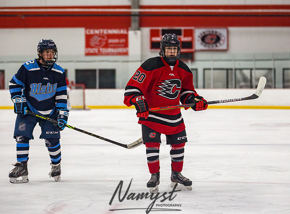 Centennial vs Blaine JV Hockey 038