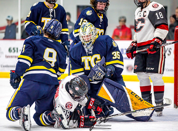 Centennial vs Totino-Grace Varsity Hockey 364