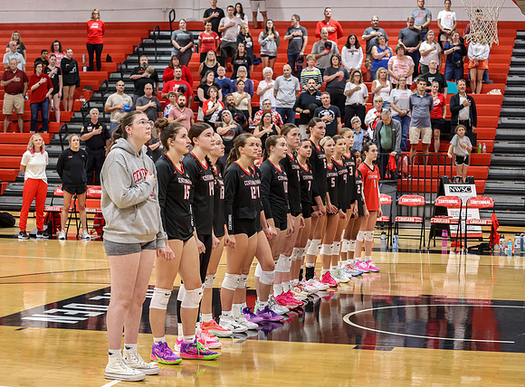 Centennial vs Coon Rapids Girls Varsity Volleyball 5