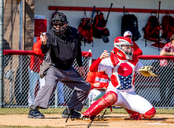 Centennial vs Rogers Varsity Baseball 115