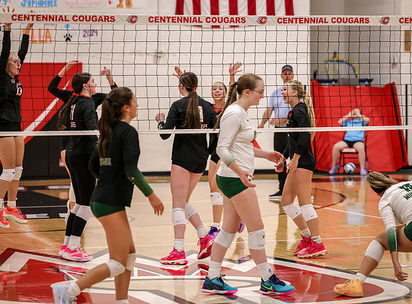 Centennial vs Mounds View Girls Varsity Volleyball 193