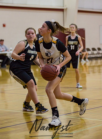 Forest Lake Girls 7 Maroon Basketball 106