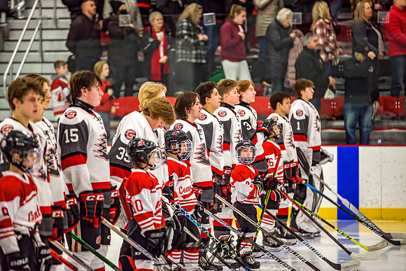 Centennial vs Andover Varsity Hockey 081
