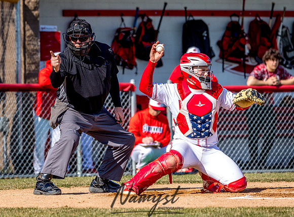 Centennial vs Rogers Varsity Baseball 116