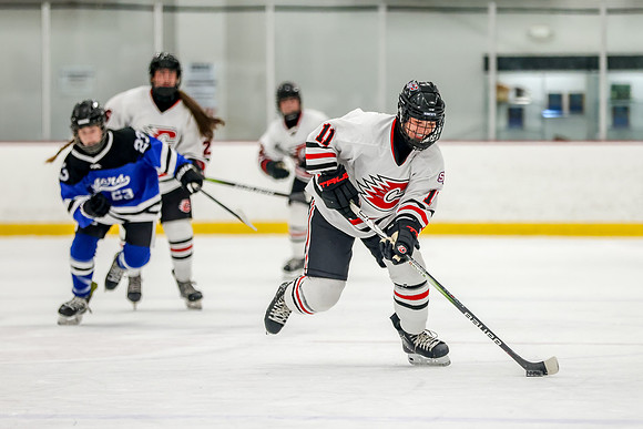 Centennial vs Roger JV Hockey 195