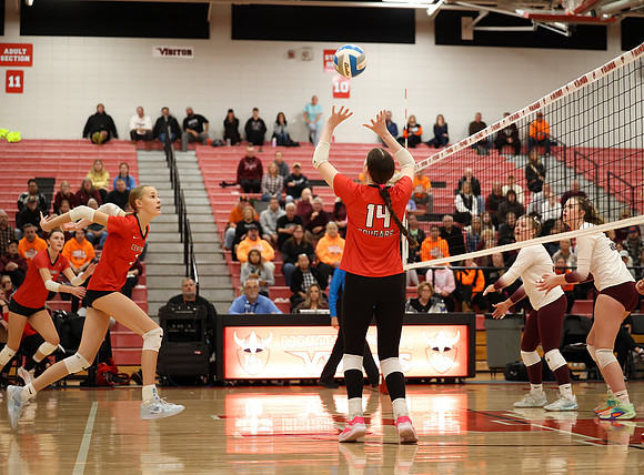 Centennial vs Anoka Girls Varsity Volleyball 147