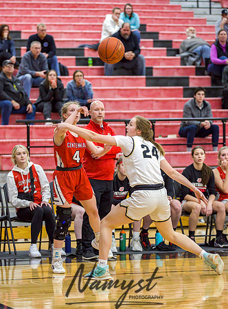 Centennial vs Andover Girls Varsity Basketball 151