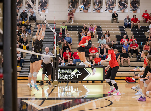 Centennial vs Andover Girls Varsity Volleyball 24