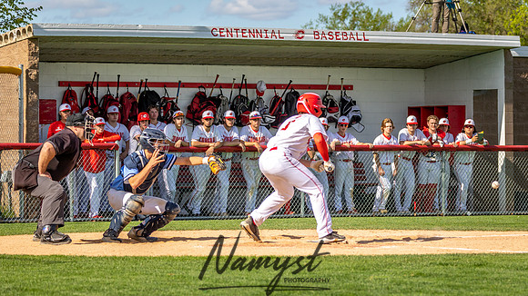 Centennial vs Blaine Varsity Baseball 175