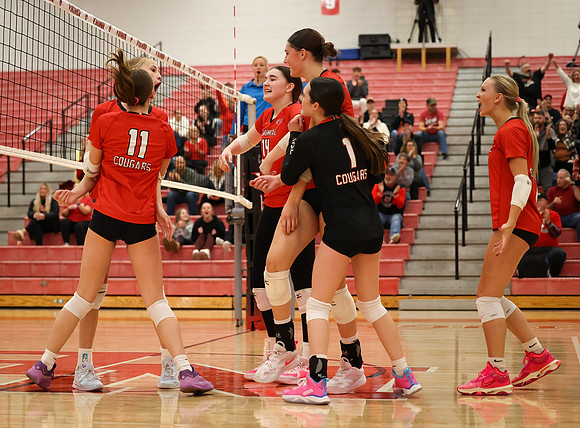 Centennial vs Anoka Girls Varsity Volleyball 237