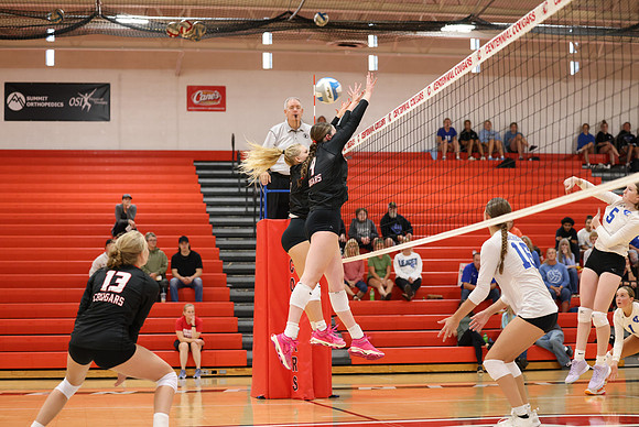 Centennial vs Cambridge-Isanti Girls Varsity Volleyball 35