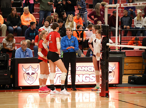 Centennial vs Anoka Girls Varsity Volleyball 334