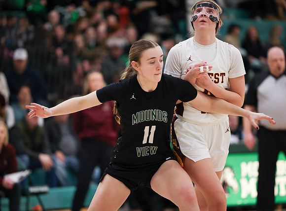 Mounds View vs Forest Lake Varsity Basketball 237