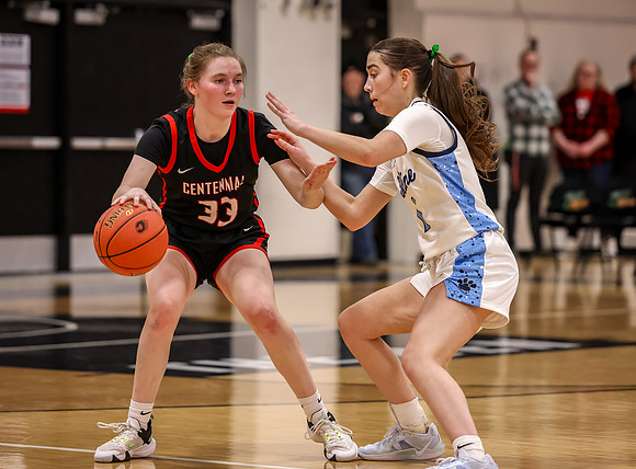 Centennial vs Blaine Girls Varsity Basketball 320
