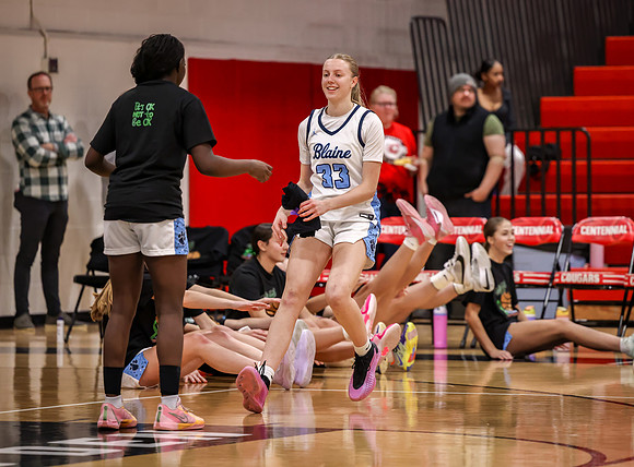 Centennial vs Blaine Girls Varsity Basketball 30