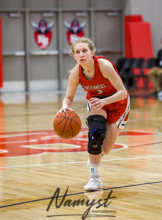 Centennial vs Andover Girls Varsity Basketball 079