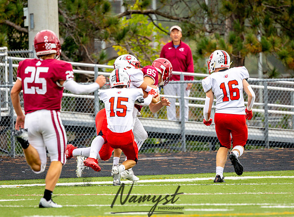 Centennial vs Maple Grove JV Football 34