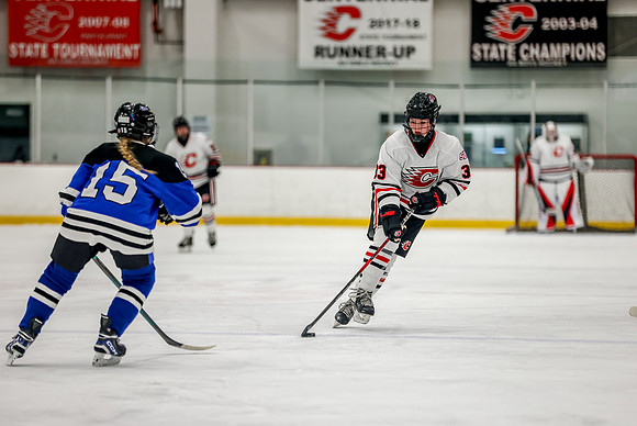 Centennial vs Roger JV Hockey 77
