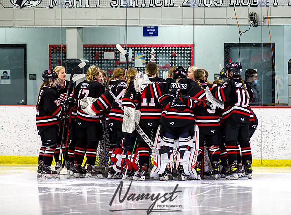 Centennial-Spring Lake Park vs Rogers Girls Varsity Hockey 083