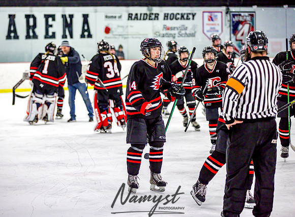 Centennial-Spring Lake Park vs Rogers Girls Varsity Hockey 495