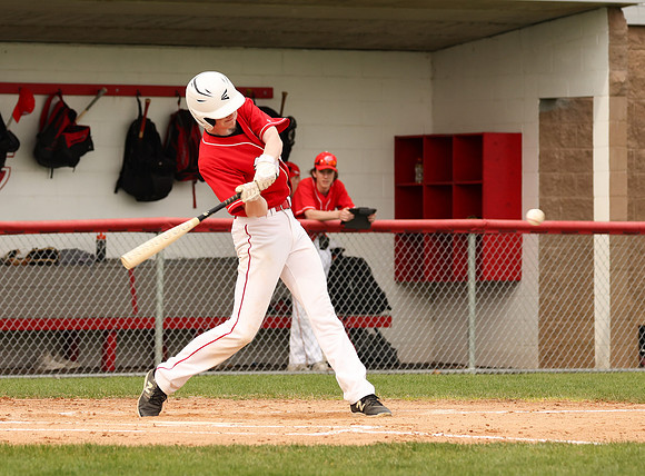 Centennial vs Spring Lake Park Baseball_493