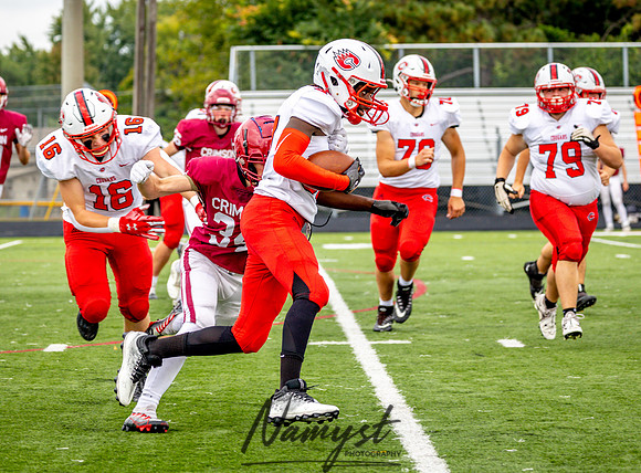 Centennial vs Maple Grove JV Football 205