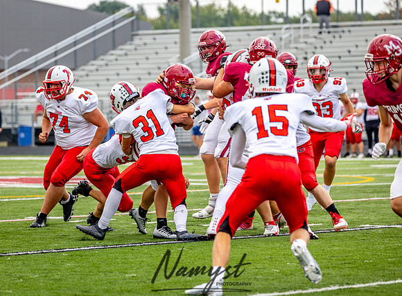 Centennial vs Maple Grove JV Football 115