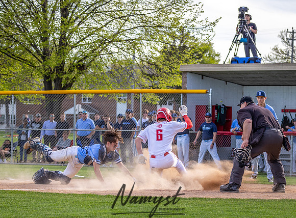 Centennial vs Blaine Varsity Baseball 350