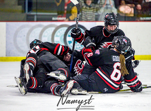 Centennial-Spring Lake Park vs Rogers Girls Varsity Hockey 358