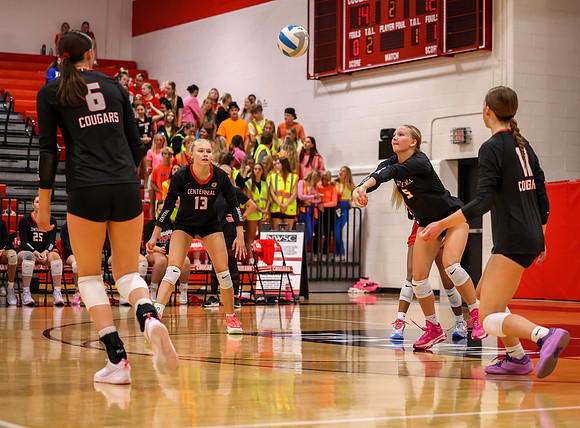 Centennial vs Duluth East Varsity Volleyball 130