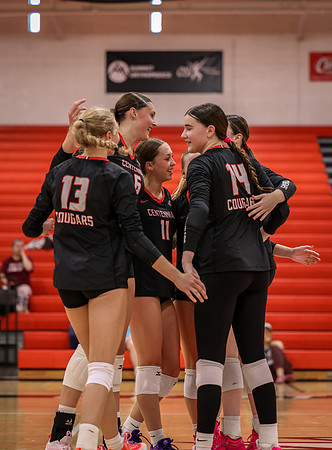 Centennial vs Mounds View Girls Varsity Volleyball 54