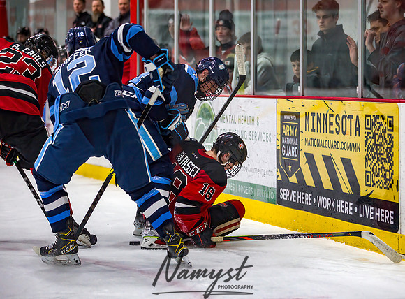 Centennial vs Blaine Varsity Hockey 431