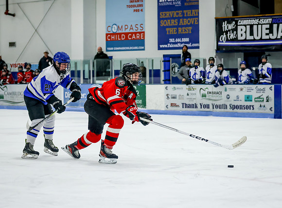 Centennial vs Cambridge Isanti Hockey 48