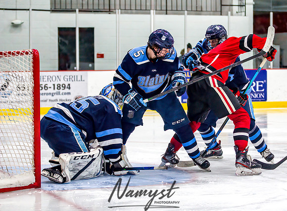 Centennial vs Blaine Varsity Hockey 477