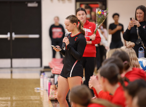 Centennial vs Hopkins Girls Varsity Volleyball 11