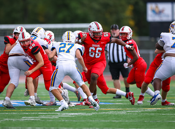 Centennial vs STMA JV Football 193
