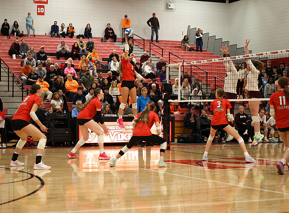 Centennial vs Anoka Girls Varsity Volleyball 333