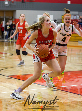 Centennial vs Andover Girls Varsity Basketball 101