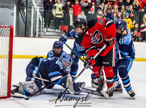 Centennial vs Blaine Varsity Hockey 446