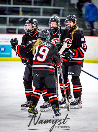 Centennial-Spring Lake Park vs Rogers Girls Varsity Hockey 480