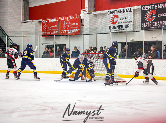 Centennial vs Totino-Grace Varsity Hockey 496
