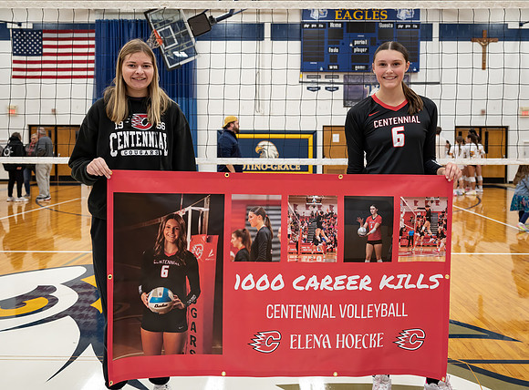 Centennial vs Totino-Grace Girls Varsity Volleyball 275