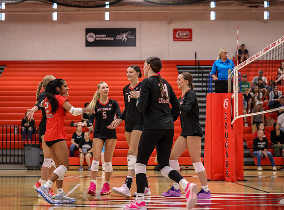 Centennial vs Mounds View Girls Varsity Volleyball 24