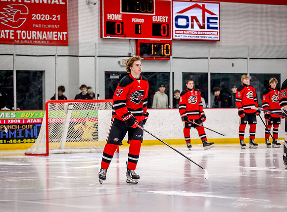 Chisago vs Rogers Varsity Hockey 33